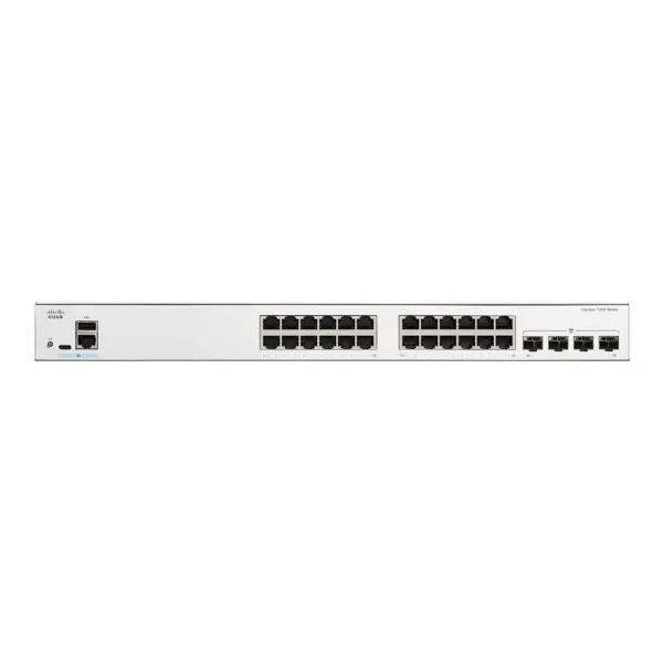c1200-24t-4g cisco catalyst 1200-24t-4g - switch - 24 ports - smart - rack-mountable