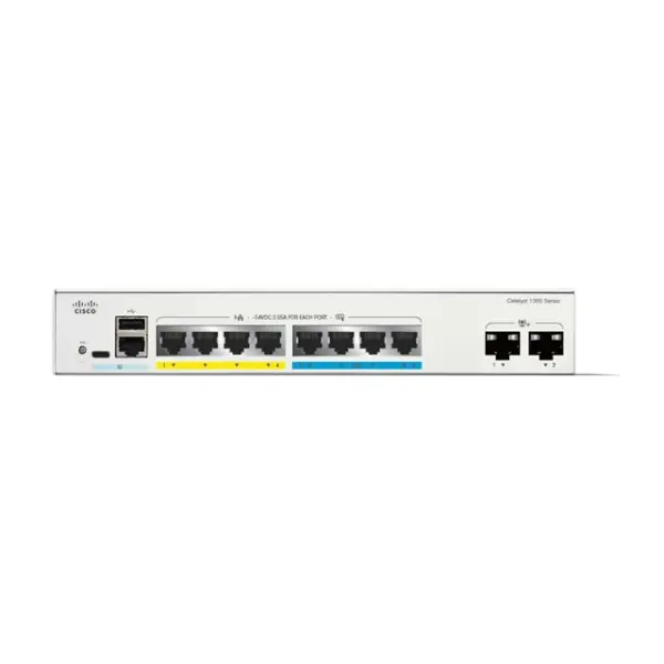 c1300-8mgp-2x cisco catalyst 1300-8mgp-2x - switch - 8 ports - managed - rack-mountable