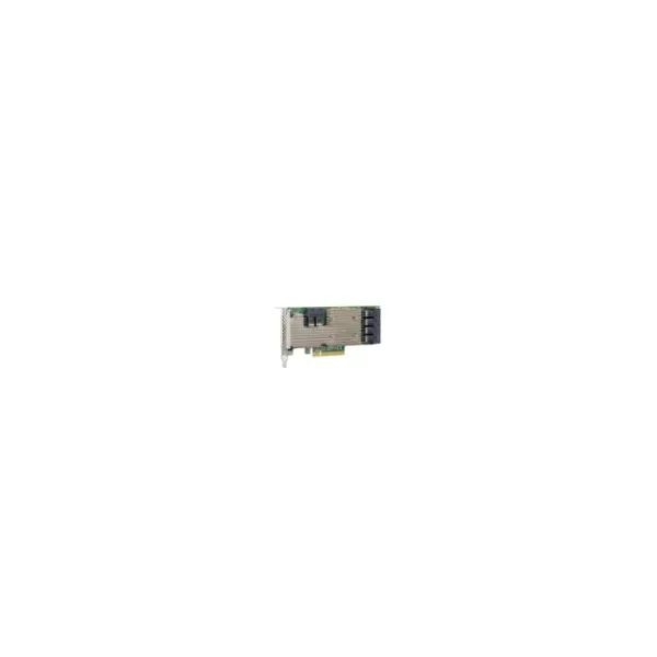 9305-24i - PCIe - PCIe - Mini-SAS - Low-profile - PCIe 3.0 - SATA - Aluminium - Black - Green