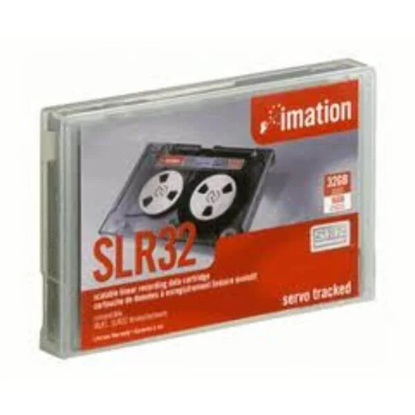 11892-C | Imation SLR32/MLR1 16/32 GB
The Imation SLR32 MLR1 data cartridge offers the ultimate in reliability, stability, and durability.

Features 16GB of native capacity and 32GB of compressed capacity.