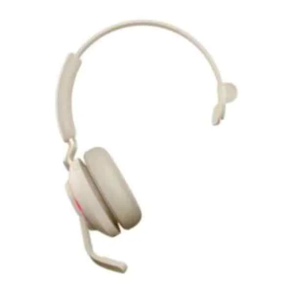 Evolve2 65 - UC Mono - Headset - Head-band - Office/Call center - Beige - Monaural - Bluetooth pairing - Play/Pause - Track  - Volume + - Volume -