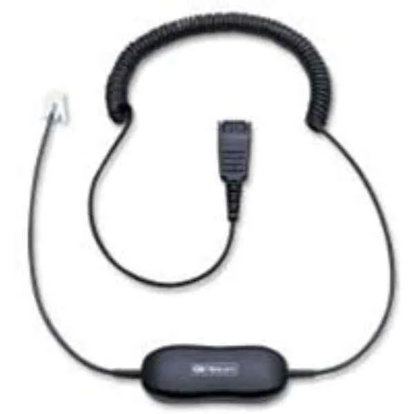 88001-04 | GN1216 COILED CORD HEADSET ADAP FOR AVAYA 1600/9600 DESK PHONES