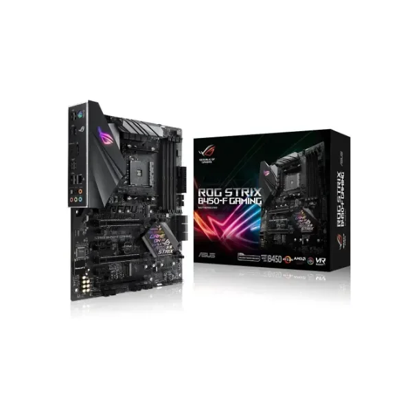 ROG STRIX B450-F GAMING - AMD - Socket AM4 - AMD Athlon - AMD Ryzen 3 - 2nd Generation AMD Ryzen™ 3 - AMD Ryzen 3 3rd Gen - AMD Ryzen 5 - 2nd... - DDR4-SDRAM - DIMM - 2133,2400,2666,2800,2933,3000,3200 MHz