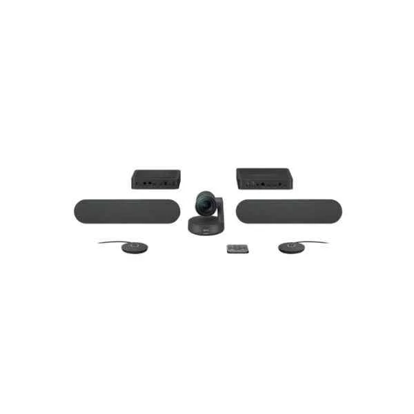 960-001224 | Logitech Rally Plus Video Conferencing System 16 Person(S) Ethernet Lan Group Video Conferencing System (960-001224)