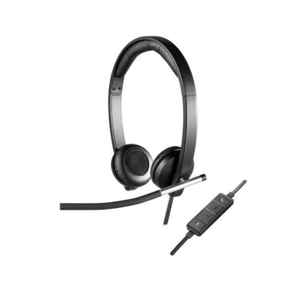 981-000519 | Logitech H650e Headset Wired Head-band Office/Call center Black, Silver (981-000519) 981-000519 | Logitech H650e Headset Wired Head-band Office/Call center Black, Silver (981-000519)