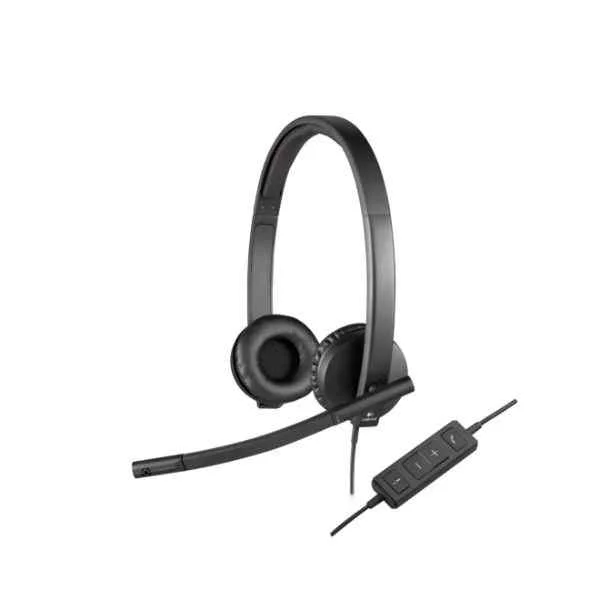 981-000575 | USB Headset H570e - Headset - Head-band - Office/Call center - Black - Binaural - 79 dB