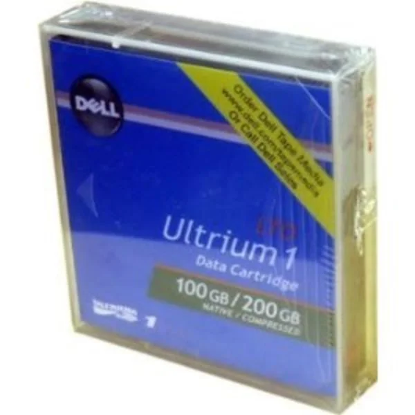 9W084-T | Dell Ultrium LTO-1 Data Tape Cartridge (100/200) GB 09W084
The Dell LTO-1 Ultrium has been developed to be a durable and reliable storage option for organizations that must preserve large amounts of valuable data.