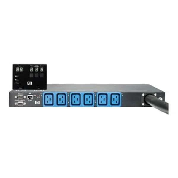 AF533A | HPE Intelligent Modular 3Ph 14.4kVA/CS8365C 40A/208V Outlets (6) C19/Horizontal NA/JP PDU AF533A | HPE Intelligent Modular 3Ph 14.4kVA/CS8365C 40A/208V Outlets (6) C19/Horizontal NA/JP PDU