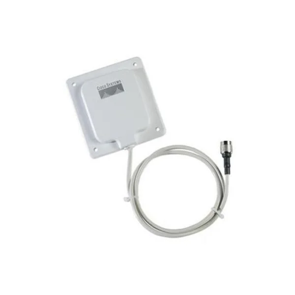 AIR-ANT2460P-R | 2.4 GHz, 6 dBi Patch Antenna w/RP-TNC Connector 