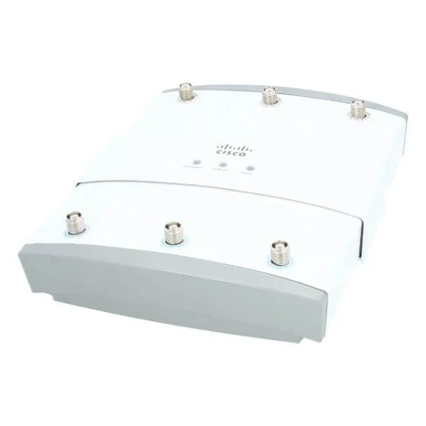 AIR-LAP1252AG-A-K9 | 802.11a/g/n-d2.0 2.4/5-GHz Mod Unified AP; 6 RP-TNC; FCC 1250 Series Access Points- 2.4 GHz/5 GHz