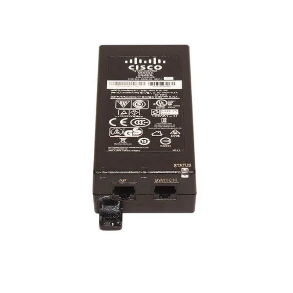 air-pwrinj5 power injector (802.3af) for ap 1600, 2600 and 3600 w/o mod