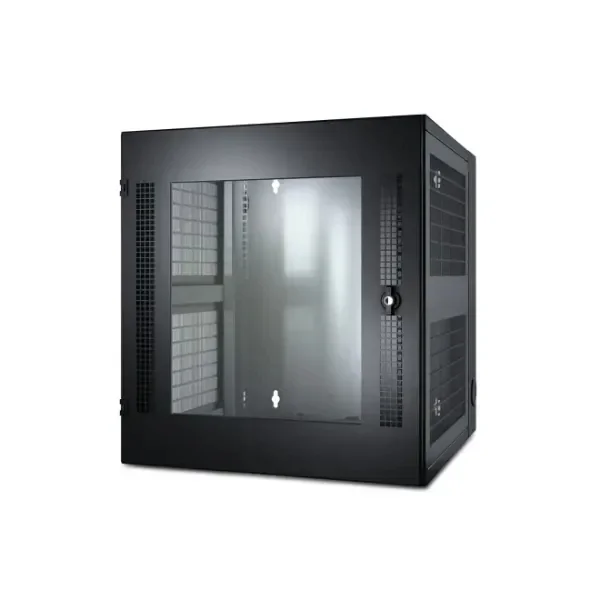 13U WALL-MOUNT ENCL W/ GLASS FRONT DOOR