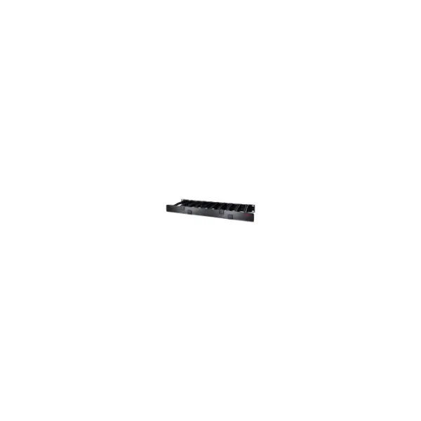 AR8612 | 1U HORIZONTAL CABLE MANAGER 6 DEEP SINGLE SIDED