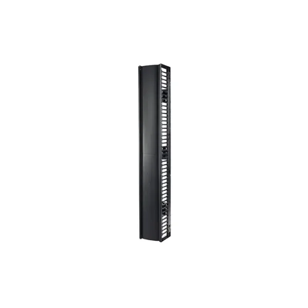 VALUELINE VERTICAL CABL MANAGER F/ 2 & 4 POST RACK 84INX12IN 1SIDED