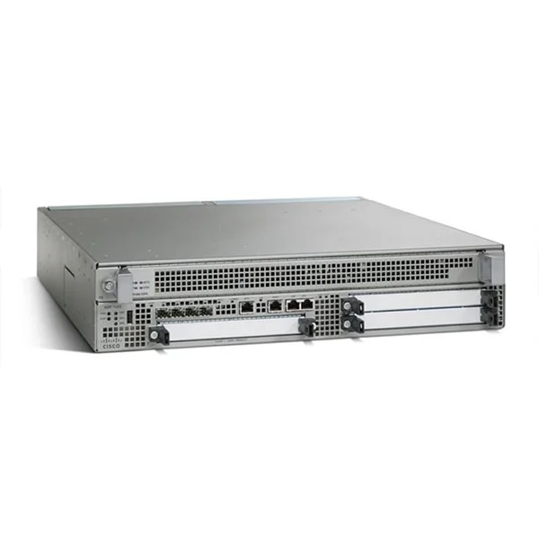 ASR1002-5G-SHA/K9 | Cisco ASR 1002 Router Security HA Bundle, QuantumFlow processor, 5G system bandwidth, WAN aggregation, SPA slot, SIP10, IPsec VPN, Firewall, NBAR+FPM,Software Redundancy