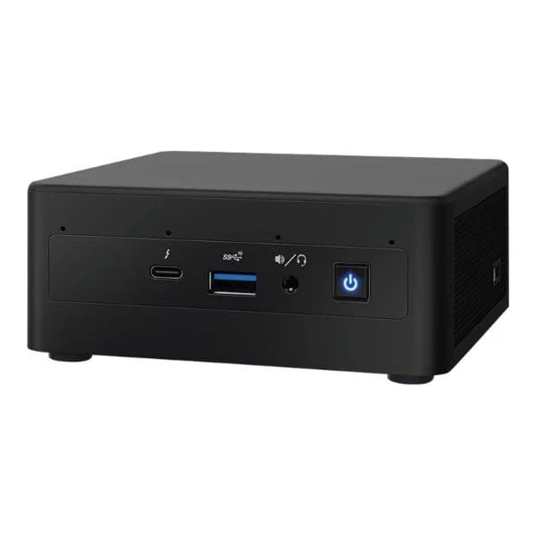 bnuc11atkc20003 intel next unit of computing 11 essential kit - nuc11atkc2 - mini pc - celeron n4505 2 ghz - 0 gb - flash 64 gb