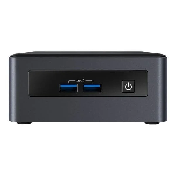 bxnuc10i7fnh3 intel next unit of computing kit 10 performance - nuc10i7fnh - kit - mini pc - core i7 10710u 1.1 ghz - 0 gb - no hdd