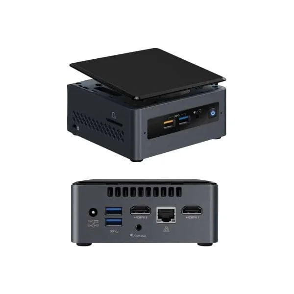 bxnuc10i7fnkn1 intel next unit of computing 10 performance kit - nuc10i7fnkn - mini pc - core i7 10710u 1.1 ghz - 0 gb - no hdd