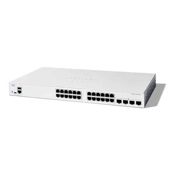 Cisco Catalyst 1200-24T-4X - switch - 24 ports - smart - rack-mountable