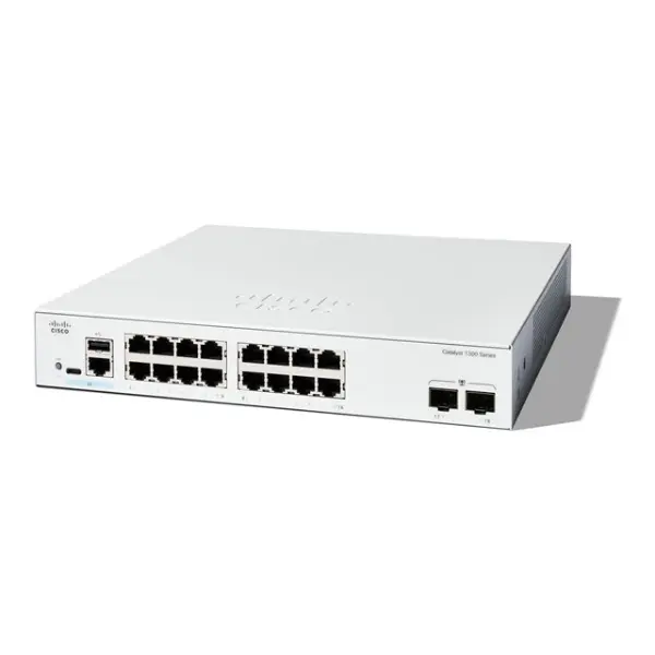 C1300-16T-2G | Cisco Catalyst 1300-16T-2G - switch - 16 ports - managed - rack-mountable