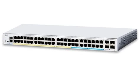 C1300-48FP-4X | Cisco Catalyst 1300 Managed PoE+ Switch, 48x 1G Ports, 4x 10G SFP+ Uplinks, 740W PoE C1300-48FP-4X | Cisco Catalyst 1300 Managed PoE+ Switch, 48x 1G Ports, 4x 10G SFP+ Uplinks, 740W PoE