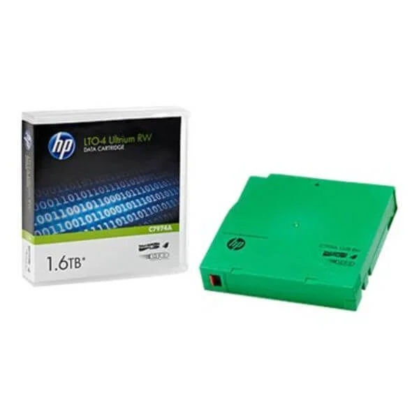 C7974AC | HPE LTO-4 Ultrium 1.6TB Custom Labeled No Case 20-Pack