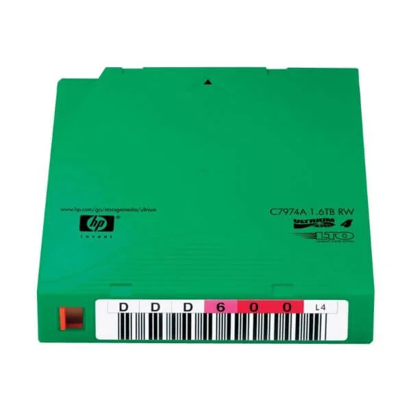 c7974an hpe lto-4 ultrium 1.6tb non-custom label data cartridge 20 pack