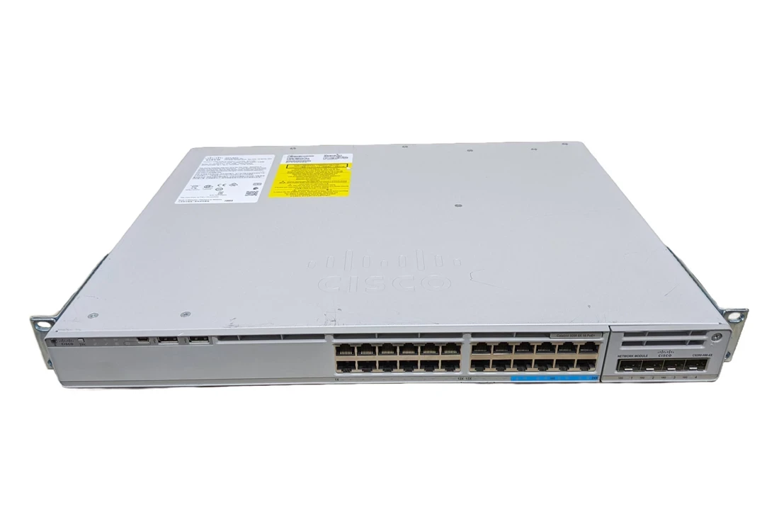 C9200-24PXG-E | Cisco Catalyst 9200 Managed Switch, 24x PoE+ Ports, 8x 10G mGig, Network Essentials C9200-24PXG-E | Cisco Catalyst 9200 Managed Switch, 24x PoE+ Ports, 8x 10G mGig, Network Essentials