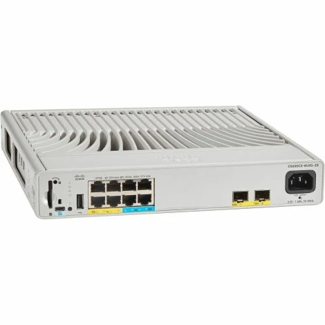 C9200CX-8UXG-2X-A | Cisco Catalyst 9200CX Multigigabit UPOE Switch, 4x 10G mGig, 4x 1G, 2x 10G SFP+, Network Advantage C9200CX-8UXG-2X-A | Cisco Catalyst 9200CX Multigigabit UPOE Switch, 4x 10G mGig, 4x 1G, 2x 10G SFP+, Network Advantage