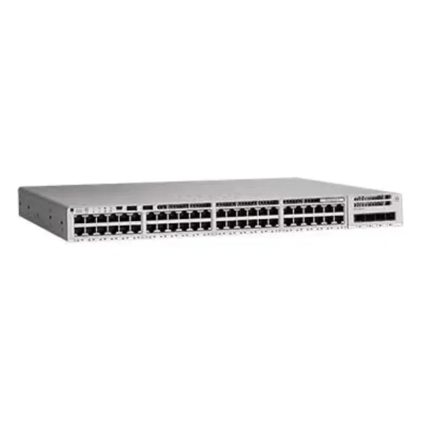 Cisco C9200L-48PL-4X-A Catalyst 9200L 48-Port Gigabit PoE+ Switch, 4x10G Uplinks, Network Advantage