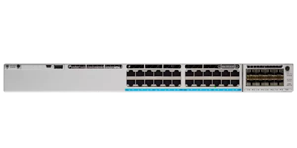 c9300-24h-a cisco catalyst 9300 managed switch, 24x gigabit ethernet upoe+ ports, 90w poe, network advantage