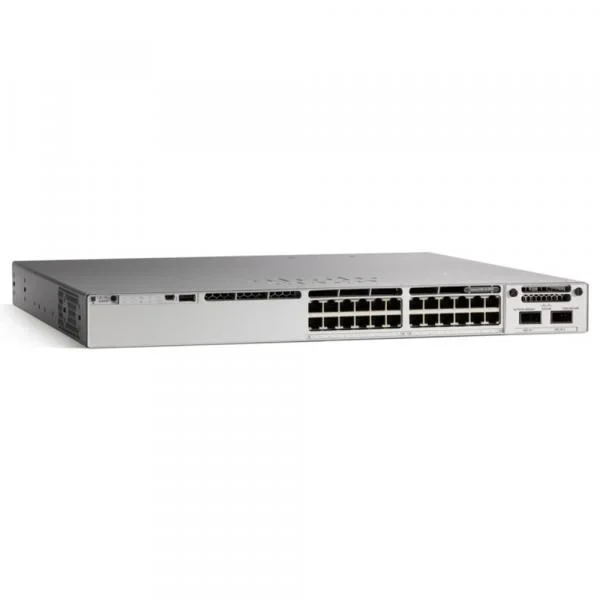 c9300-24h-e cisco catalyst 9300 stackable managed switch, 24x 1g rj-45, upoe+, 830w poe, network essentials