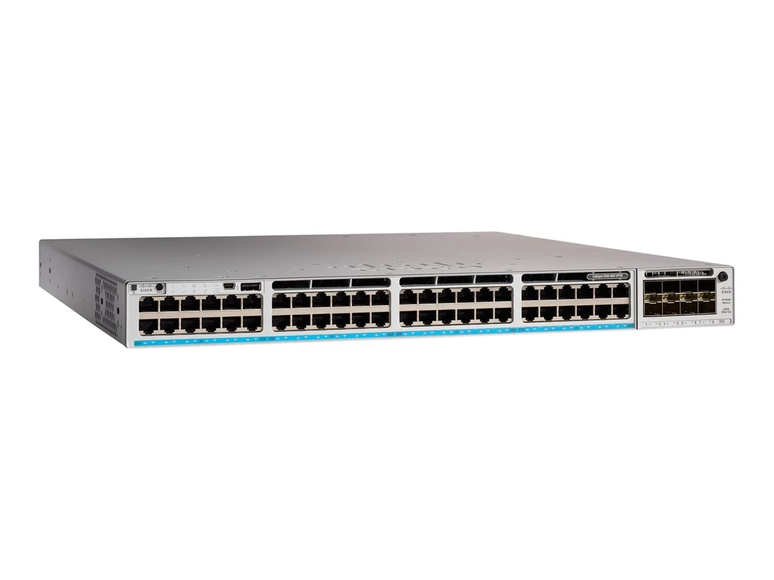 C9300-48H-E | Cisco Catalyst 9300 Managed Switch, 48x Gigabit Ethernet UPOE+ Ports, 1100W, Network Essentials C9300-48H-E | Cisco Catalyst 9300 Managed Switch, 48x Gigabit Ethernet UPOE+ Ports, 1100W, Network Essentials