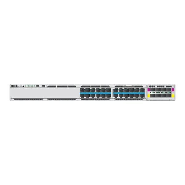 c9350-24hx cisco c9350-24hx c9350 24-port multigigabit poe++ switch, modular 100g uplinks