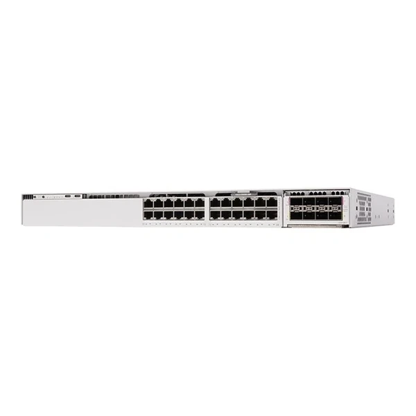 Cisco C9350-24U C9350 24-Port Gigabit PoE++ Switch, Modular Uplinks