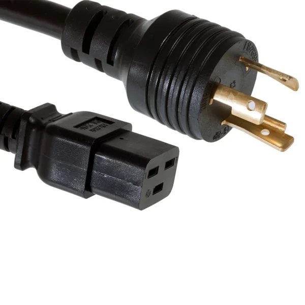Cisco ASR 9000 Accessory CAB-AC-C6K-TWLK Power Cord, 250Vac 16A, twist lock NEMA L6-20 plug, US