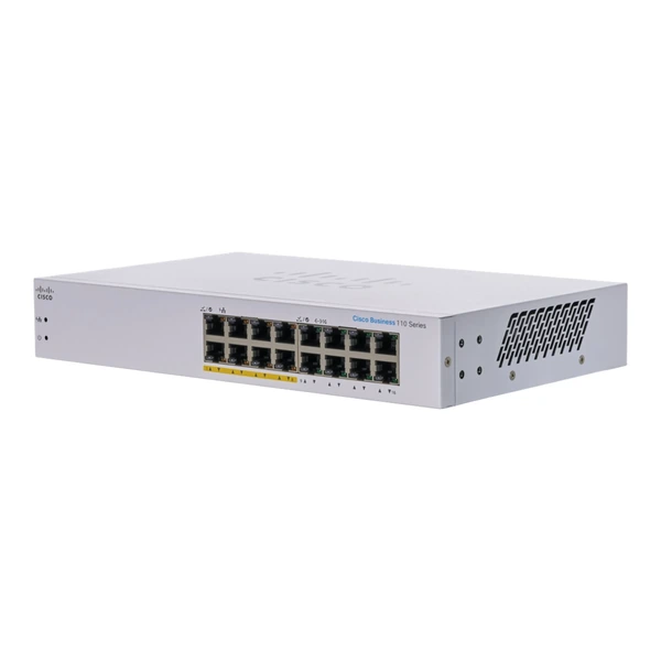 cbs110-16pp-uk cisco cbs110-16pp-uk business 110 16-port gigabit poe desktop switch