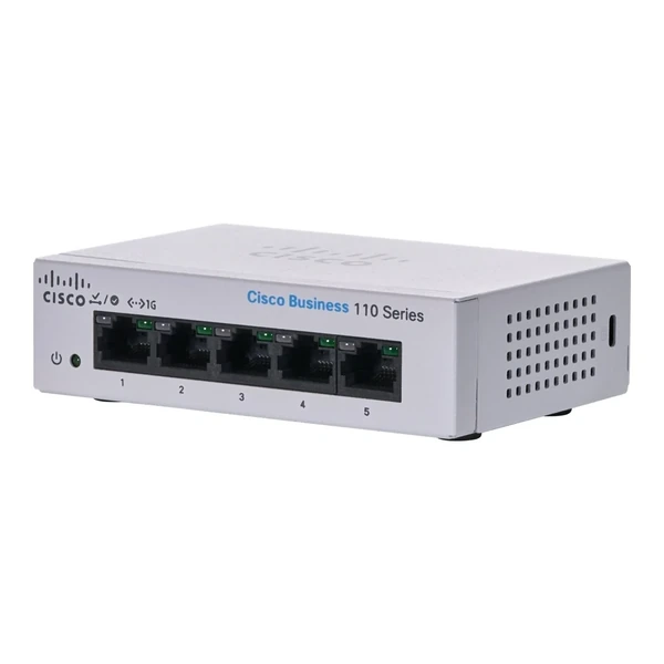 Cisco CBS110-5T-D-EU Business 110 5-Port Gigabit Desktop Switch