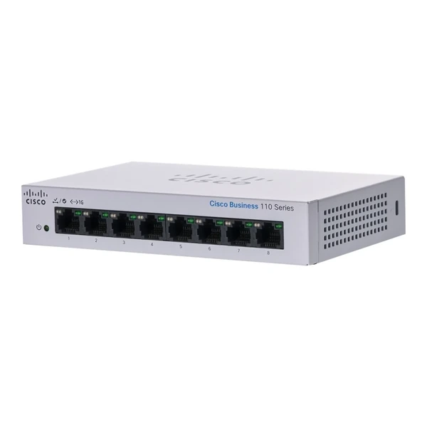 Cisco CBS110-8T-D-EU Business 110 8-Port Gigabit Desktop Switch