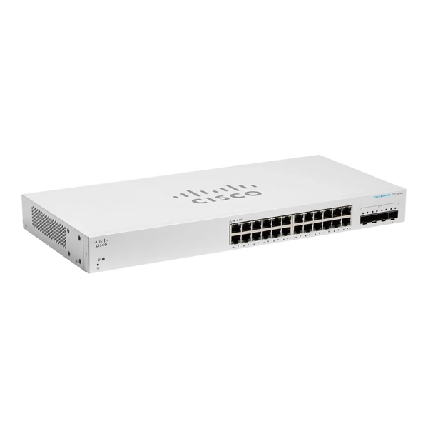 Cisco CBS220-24T-4G-NA Business 220 24-Port Gigabit Switch, 4x1G SFP Uplinks