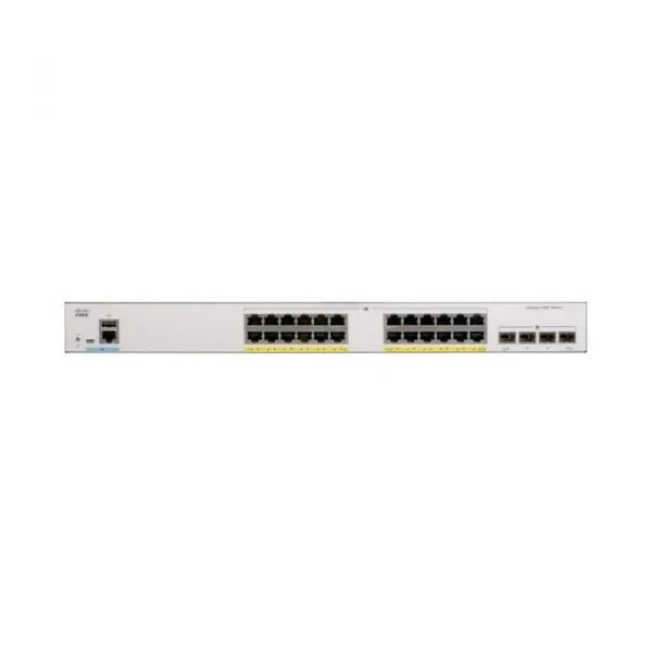 Cisco CBS250-24FP-4G-EU Business 250 24-Port Gigabit PoE+ Switch, 4x1G SFP Uplinks