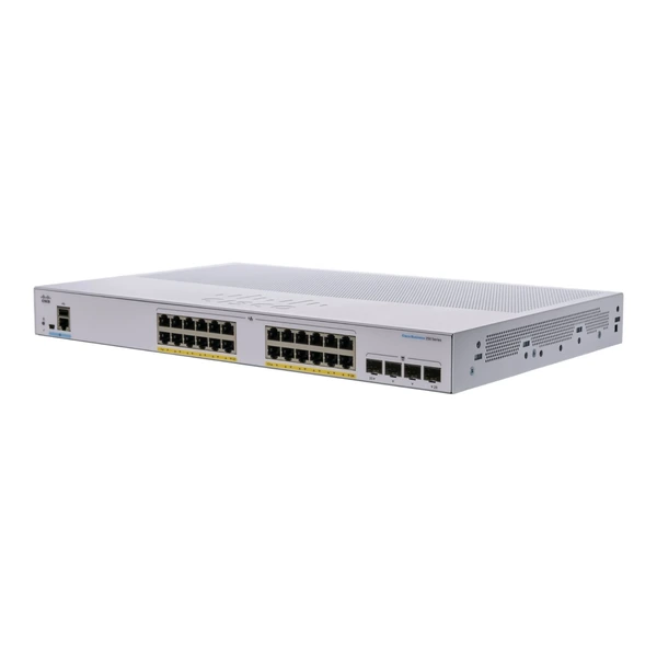Cisco CBS250-24P-4G-EU Business 250 24-Port Gigabit PoE+ Switch, 4x1G Uplinks