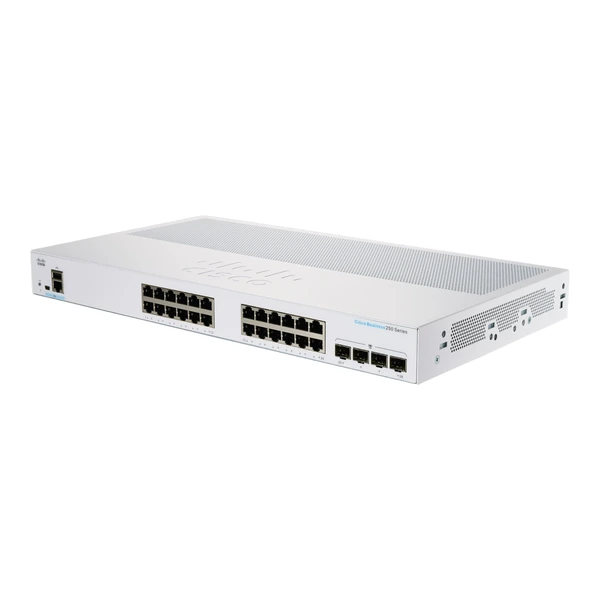 cbs250-24pp-4g-na cisco cbs250-24pp-4g-na business 250 24-port gigabit poe+ switch, 4x1g sfp uplinks