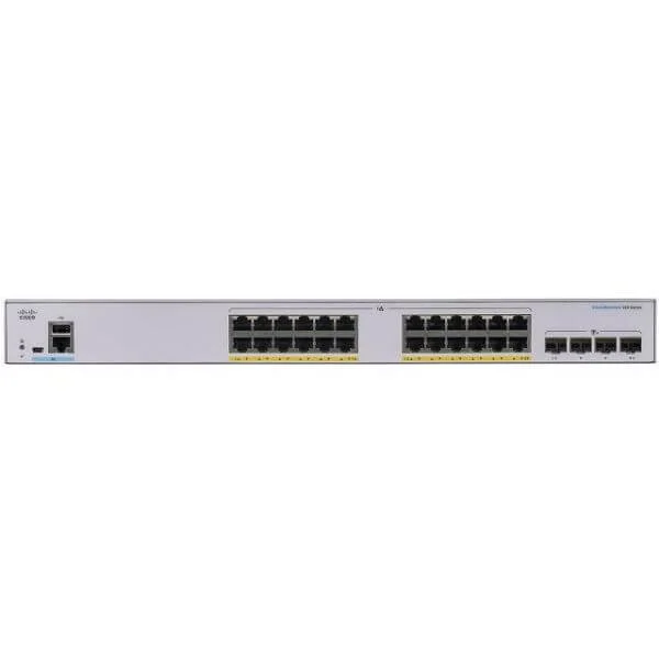 CBS250-24T-4X | Cisco Business 250 Switch, 24 10/100/1000 ports, 4 10 Gigabit SFP+