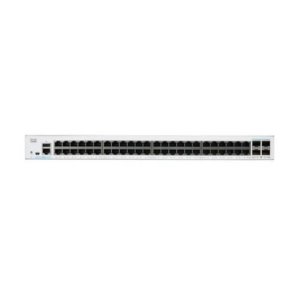 CBS250-48T-4G | Cisco Business 250 Switch, 48 10/100/1000 ports, 4 Gigabit SFP