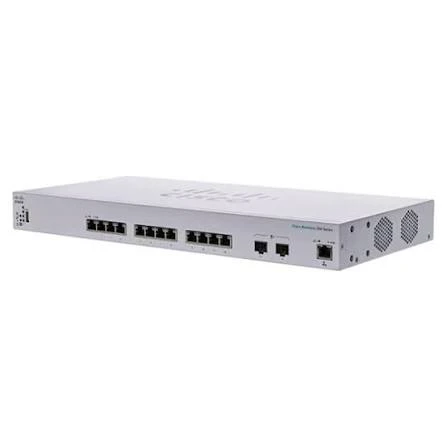 CBS350-12XT | Cisco Business 350 10G Managed Switch, 10x 10G Copper, 2x 10G RJ-45/SFP+ Combo, Rack-Mountable