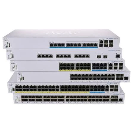 CBS350-16XTS | Cisco Business 350 10G Stackable Managed Switch, 8x 10G RJ-45, 8x 10G SFP+, Rack-Mountable