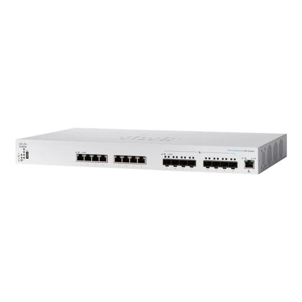 Cisco CBS350-16XTS-UK Business 350 8-Port 10 Gigabit Switch, 8x10G SFP+ Uplinks