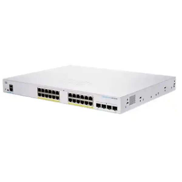 CBS350-24P-4G | 24 x 10/100/1000 (PoE+) + 4 x Gigabit SFP - L3 - Managed