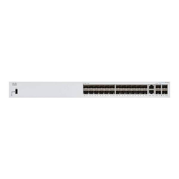 Cisco CBS350-24S-4G-UK Business 350 24-Port Gigabit Switch, 4x1G Uplinks Including 2 Combo Ports